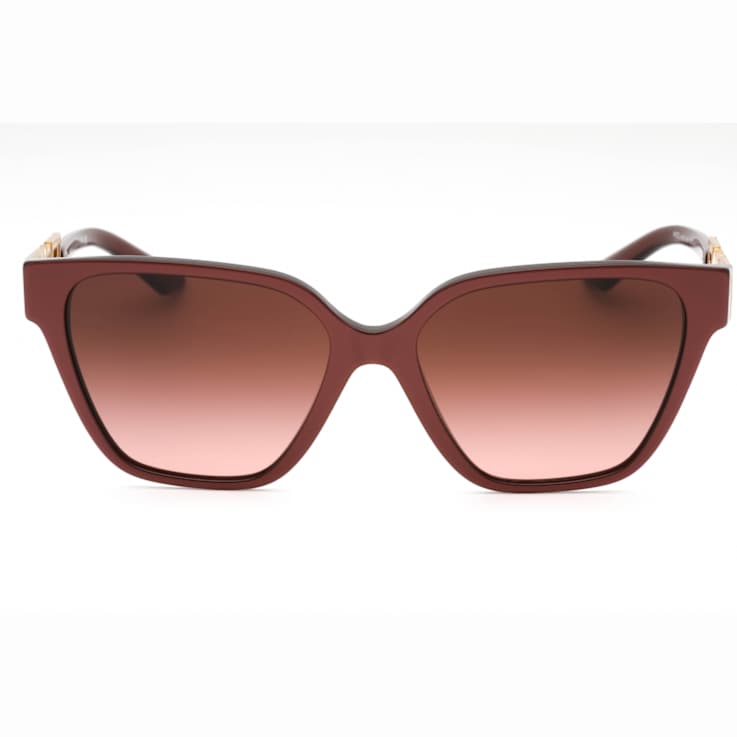 Versace Pastel Pink Frame / Light Pink Mirrored Lenses Sunglasses