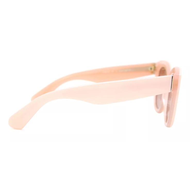 Kate Spade Nude Frame / Pink Brown Lenses Sunglasses