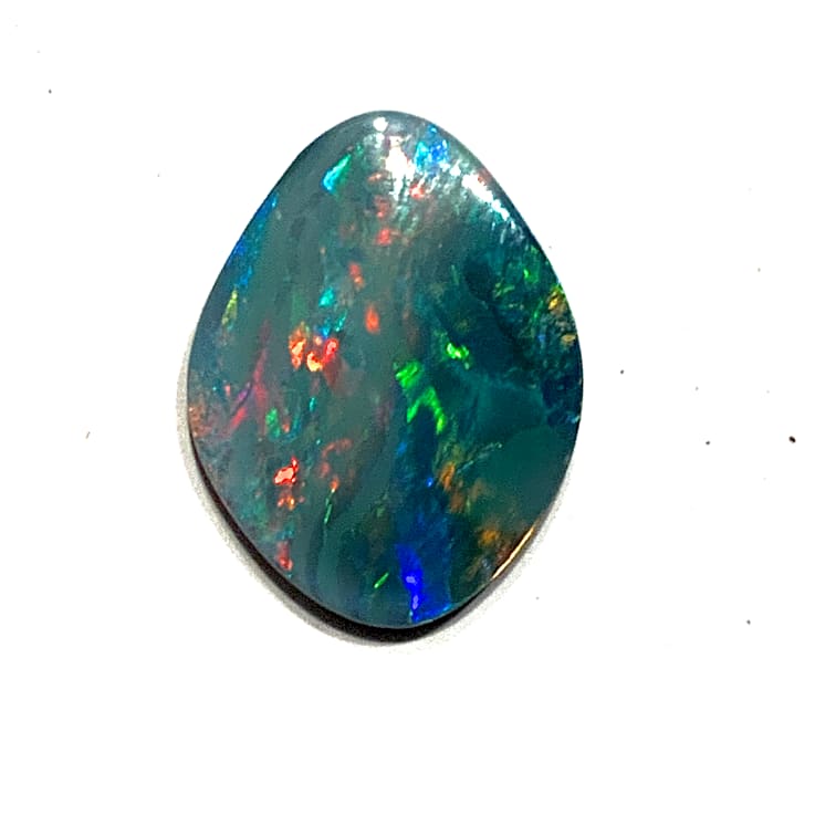 Opal on Ironstone 21x16mm Free-Form Doublet 8.43ct
