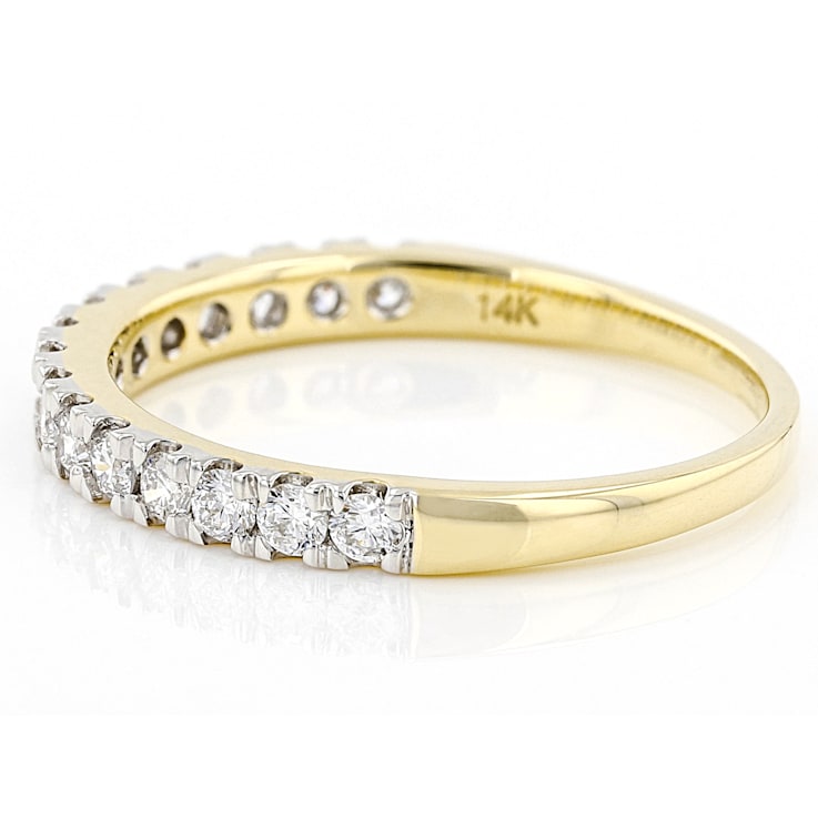 Lab-Grown Diamond Band Ring In 14K Gold 0.50ctw