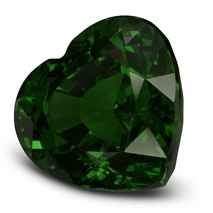 Tsavorite 9.8x9.5mm Heart Shape 4.95ct