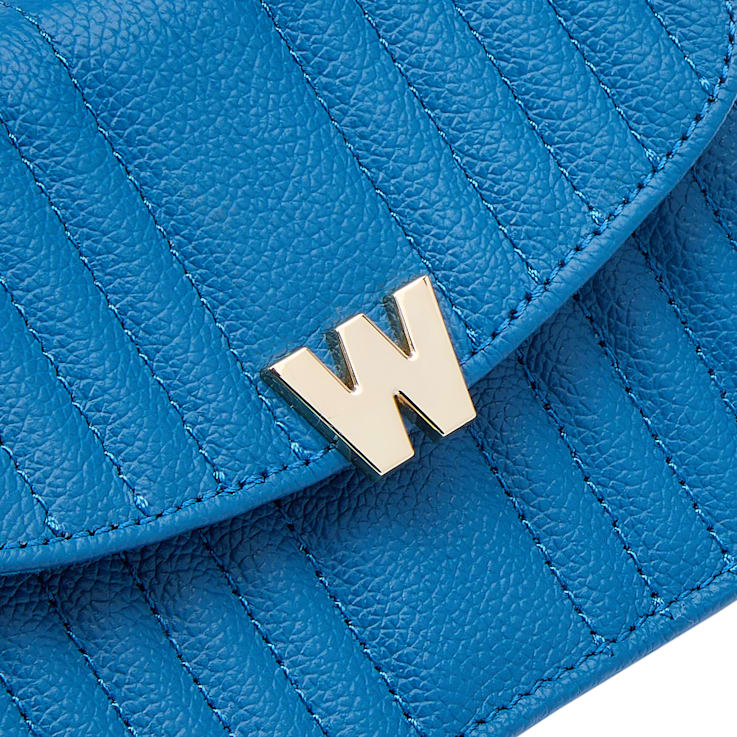 Mimi Blue Mini Bag with Wristlet