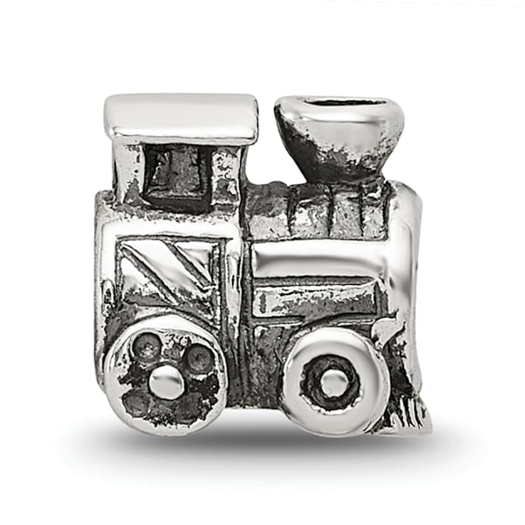Sterling Silver Train Bead