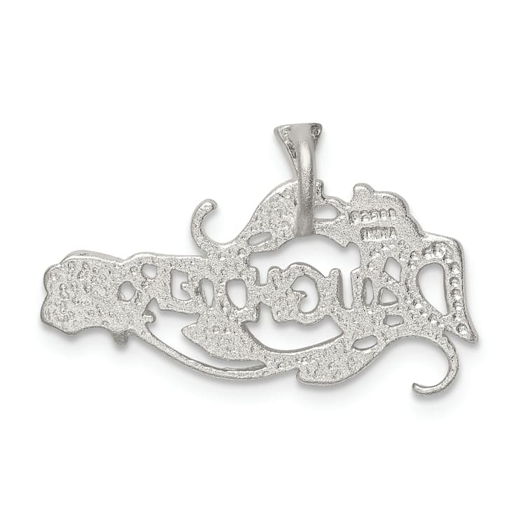Sterling Silver Daughter Charm