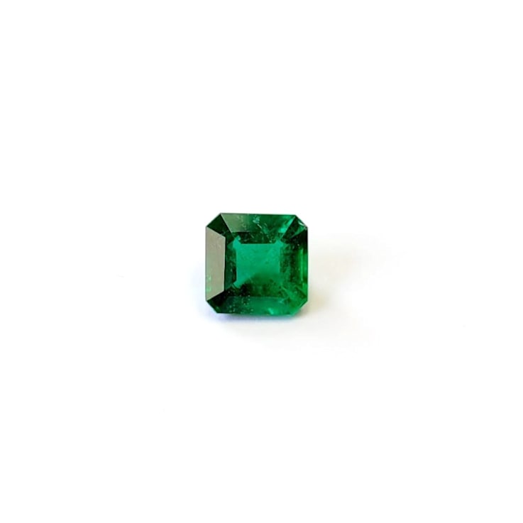 Zambian Emerald 9.16x8.96mm Asscher Cut 3.06ct