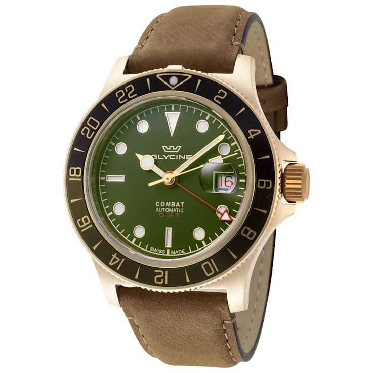 Glycine combat sub vintage bronze best sale