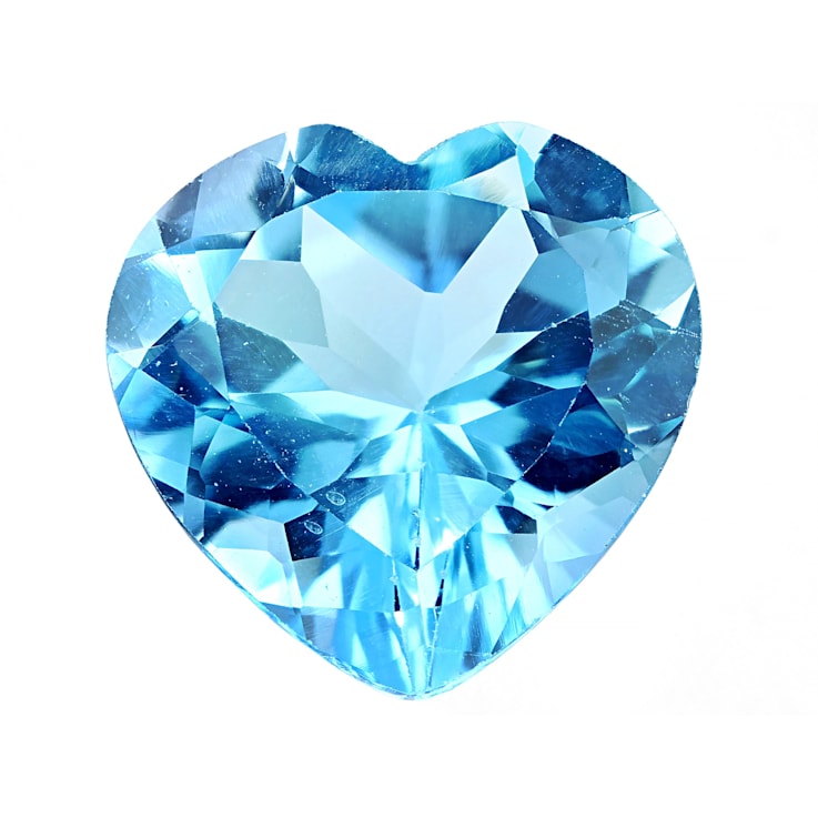 Blue topaz heart store