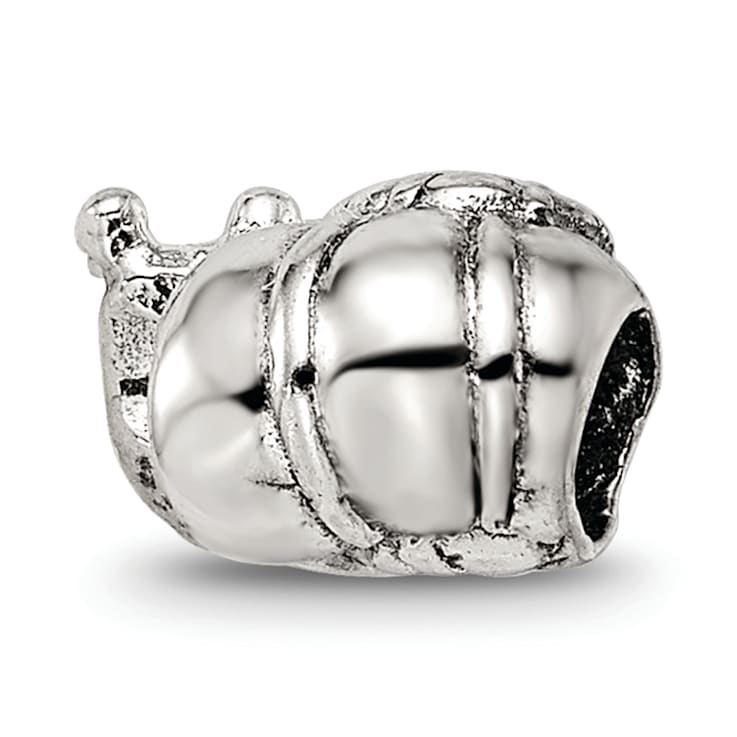 Sterling Silver Snail Bead