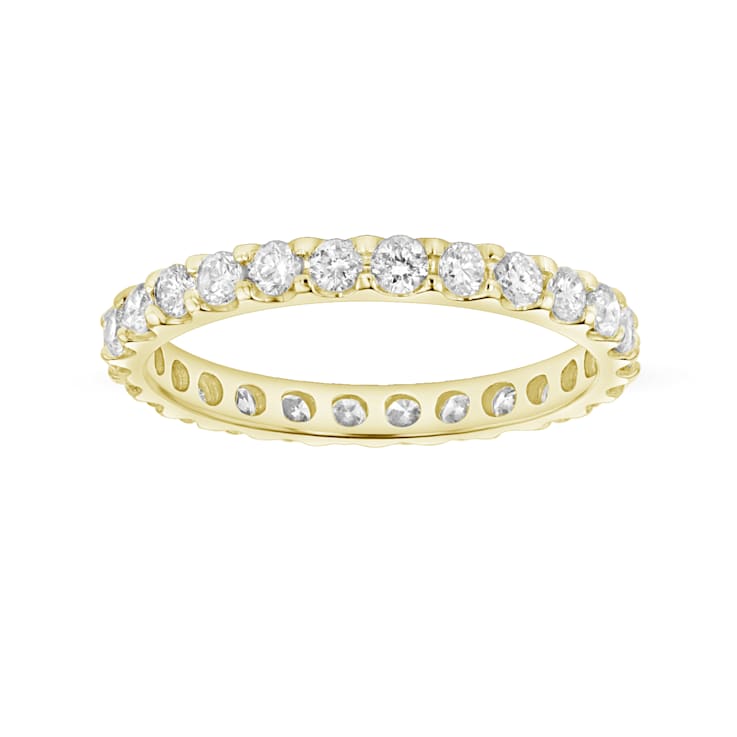 1.00ctw Diamond All Around Eternity Band 14k Yellow Gold
