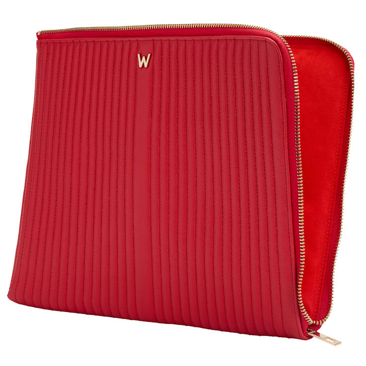 Mimi Red Laptop Zip + Handle