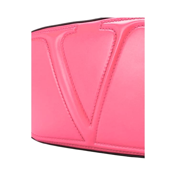 輝い Walk VLogo Garavani Valentino Crossbody Calf Pink Bag バッグ