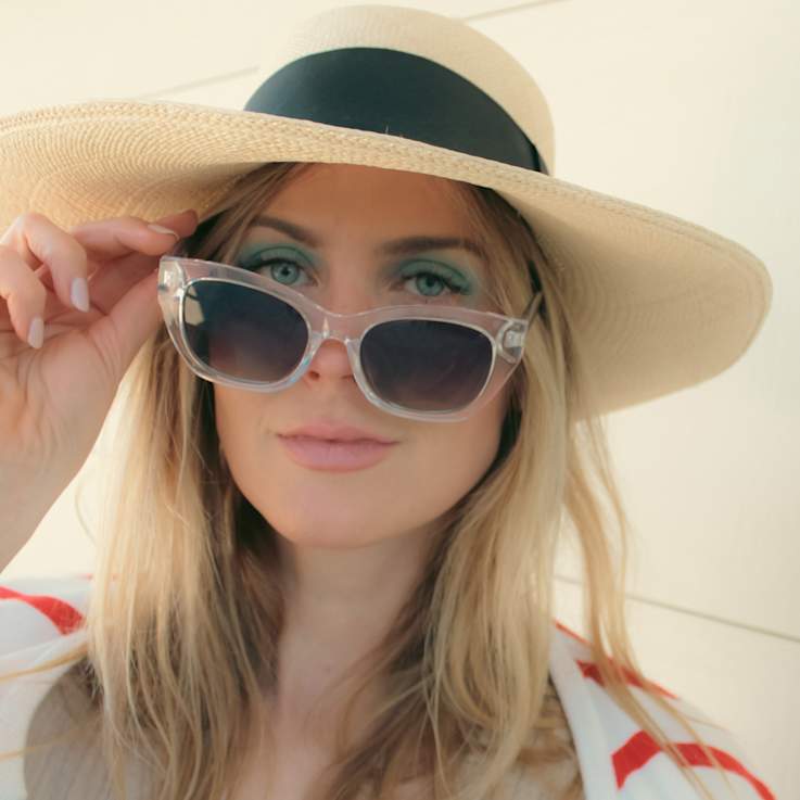 All-American Weslyn Sunglasses and Eyewear Applique Set- 1 Pair
Sunglasses, 2  Appliques