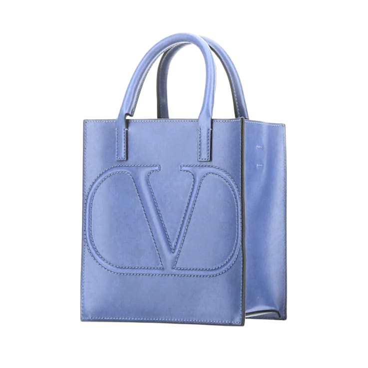 VALENTINO☆VLogo Walk mini bag Valentino Red Leather VLogo Walk Mini Tote Bag | Yoogi's Closet