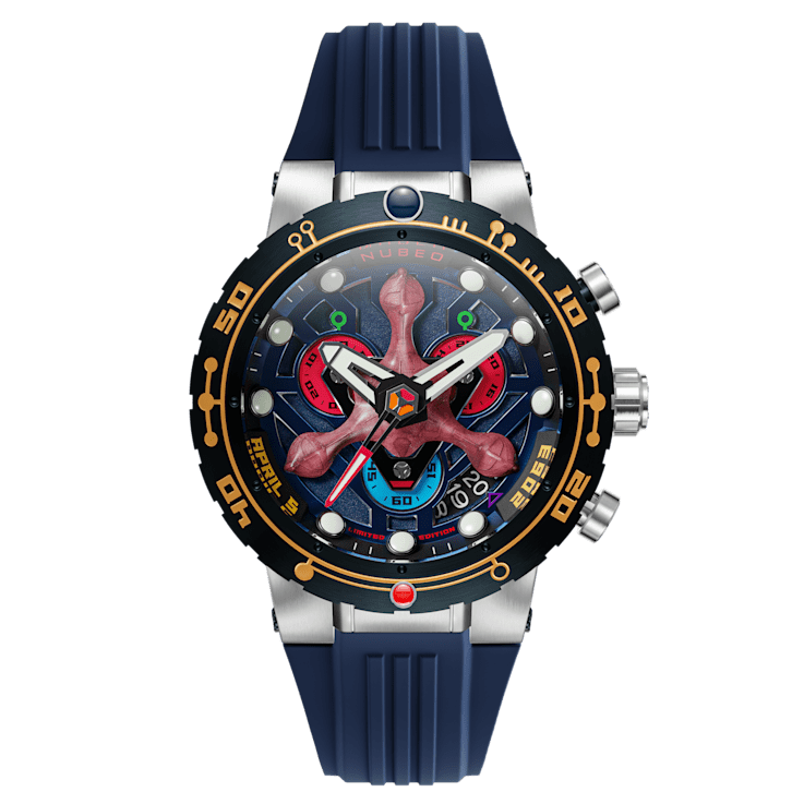Nubeo Opportunity Chronograph Star Trek First Contact Day Blue Dial
Limited Edition Watch