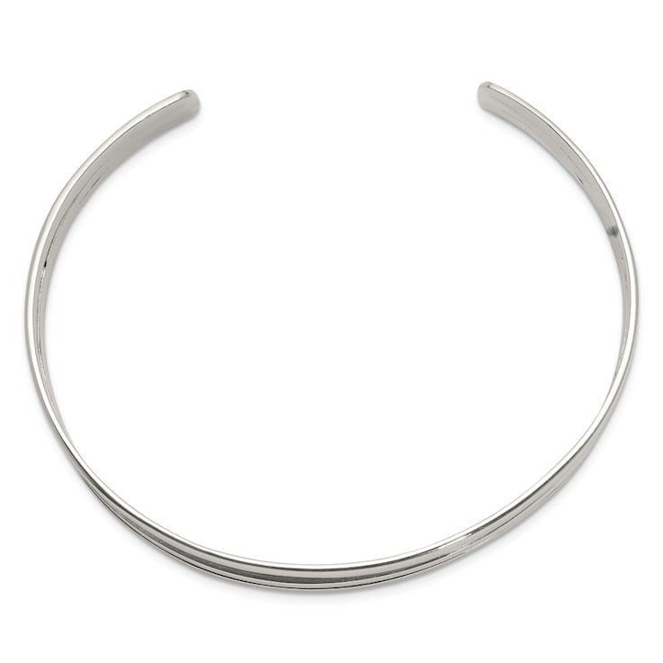 Sterling Silver Polished Cuff Bracelet
