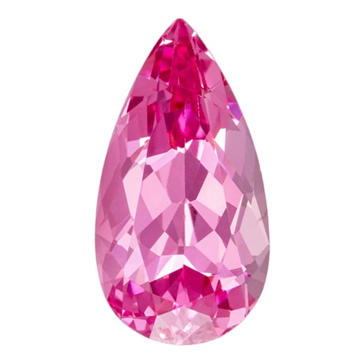 Pink Spinel 9.8x5.2mm Pear Shape 1.45ct