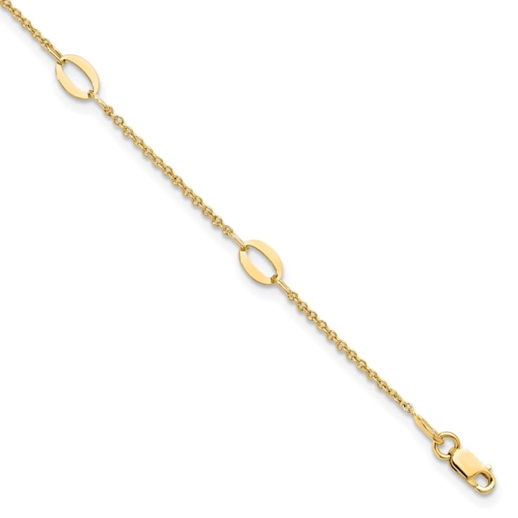 Gold Necklace Extenders 14K Gold Chain Ext With Lobster Clasp 1 2
