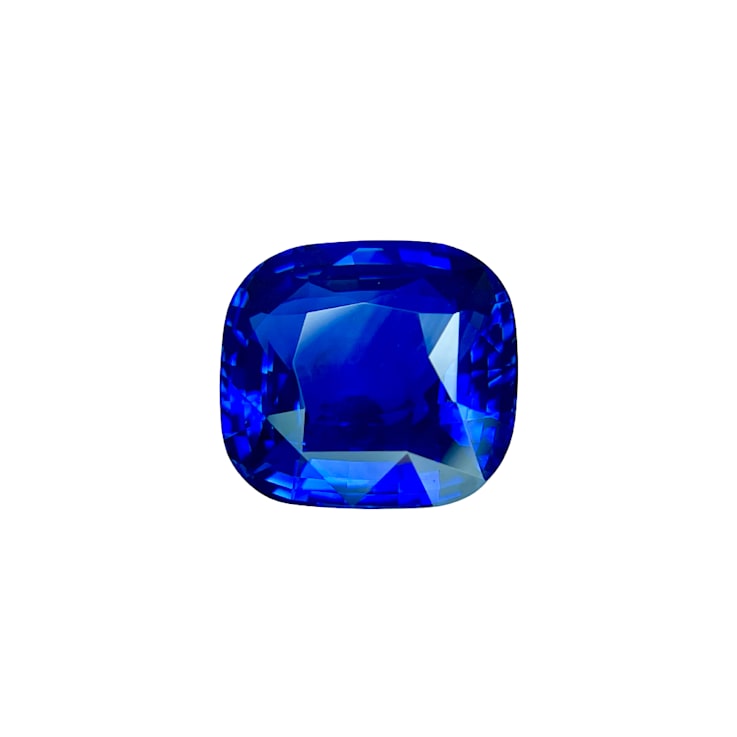 Sapphire Loose Gemstone 11.8x10.8mm Cushion 7.52ct