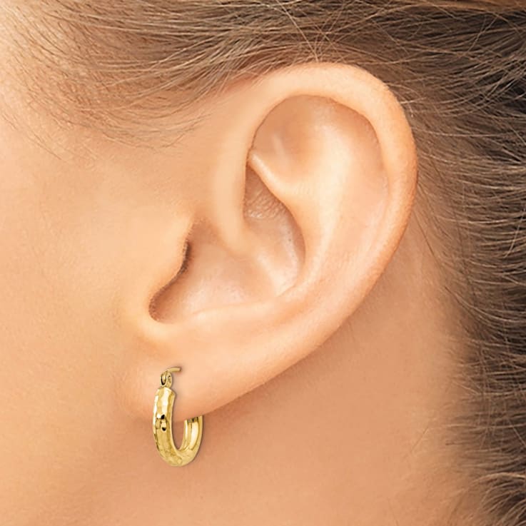 Amazon.com: KEZEF 14K Gold Hoop Earrings for Women