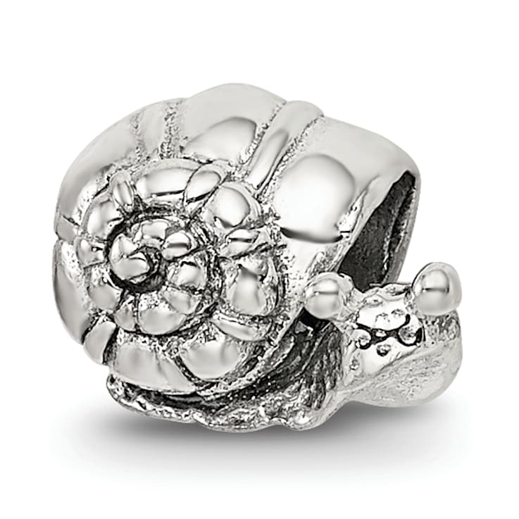 Sterling Silver Snail Bead