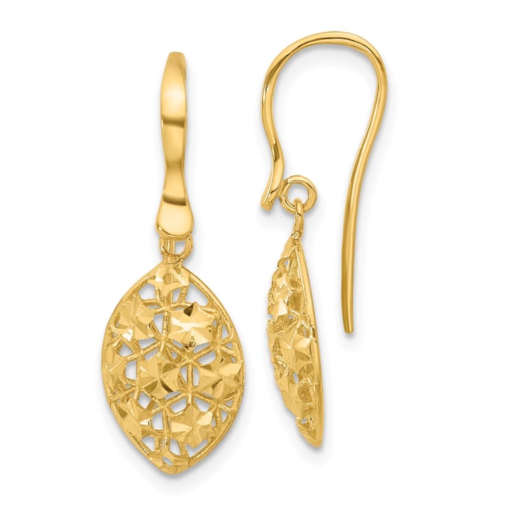 Wholesale 11x20mm Yellow Gold Filled Hook Dangle Earring Hook jewelry  findings earrings [NF0244] - $1.99 : Pearls at Pearls, Wholesale Pearls and  Pearl Jewelry Supplies!