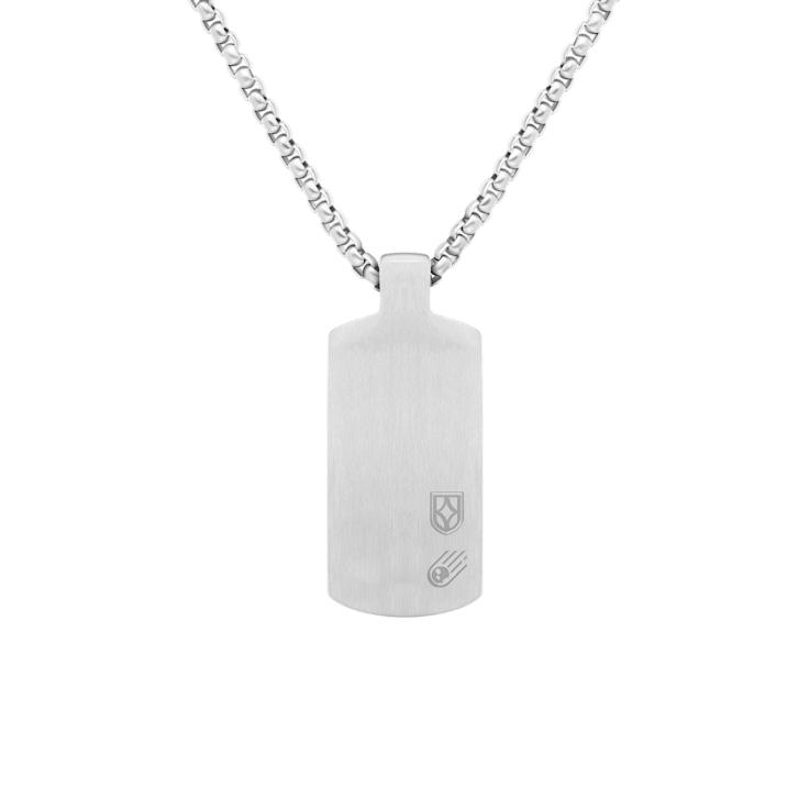 Atlantica Dog Tag Gray Meteorite