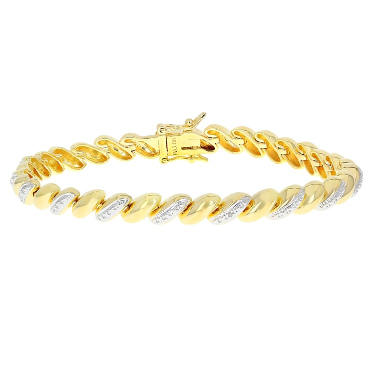 San Marco Link Diamond Bracelet