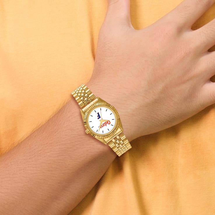 LogoArt University of Florida Pro Gold-tone Gents Watch