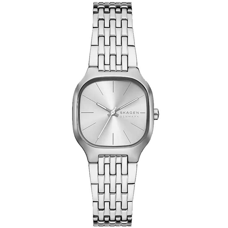 Skagen Mellem Lille 28mm White Dial White Stainless Steel Watch