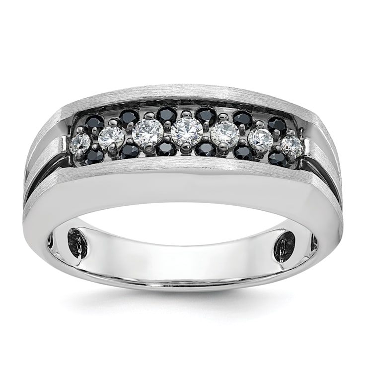 Rhodium deals diamond ring