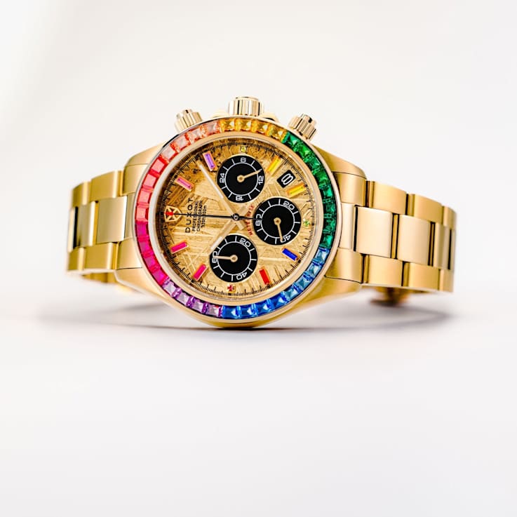 Duxot Accelero Meteorite Chronograph Yellow Dial Yellow Stainless Steel
Band Limited Edition Watch