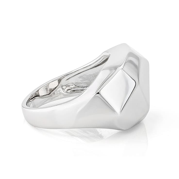 Sculptural Dome Statement Ring In Sterling Silver