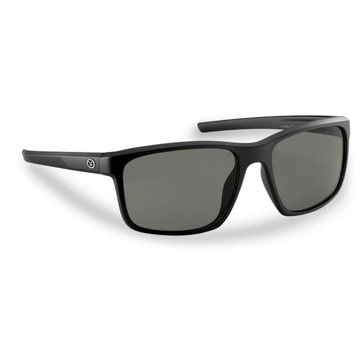 Flying Fisherman Rip Current Polarized Sunglasses Matte Black
Frame/Smoke Lens