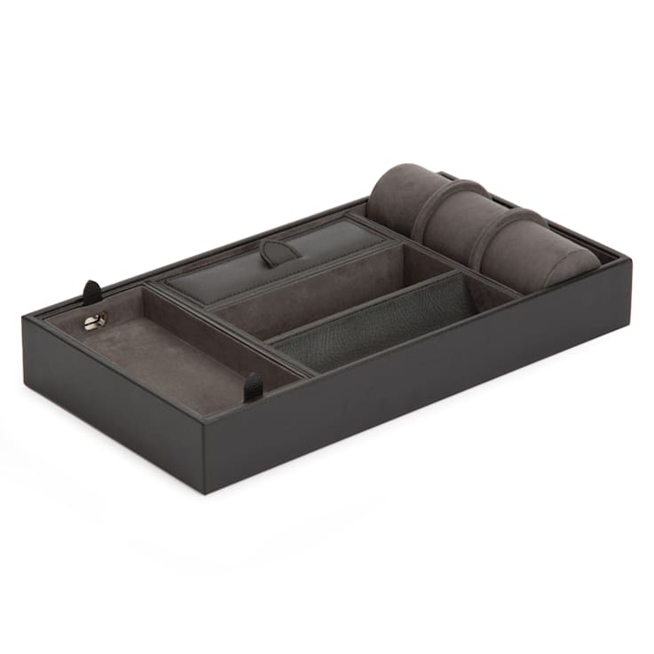 Blake Gray Valet Tray with Cuff
