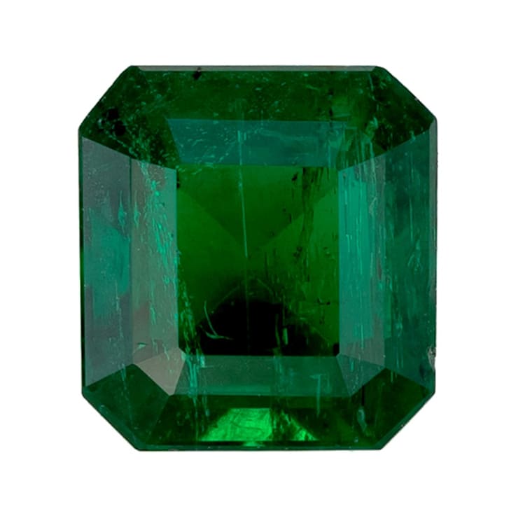 Brazilian Emerald 5.4x5.1mm Emerald Cut 0.72ct