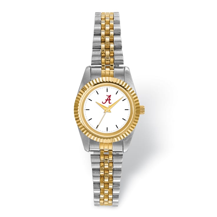 LogoArt University of Alabama Pro Two tone Ladies Watch 141RNA
