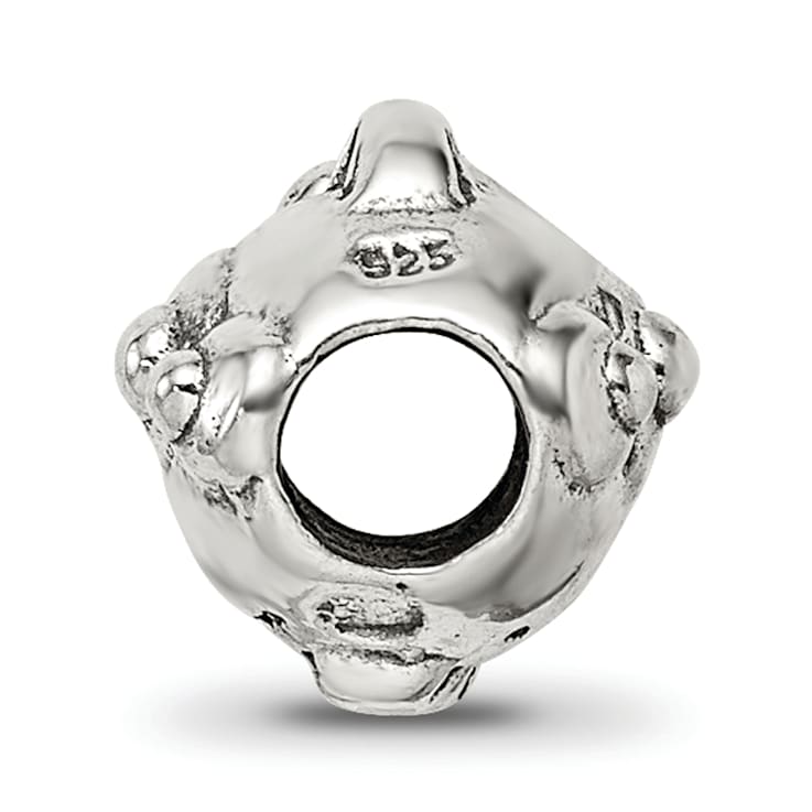 Sterling Silver Fish Bead