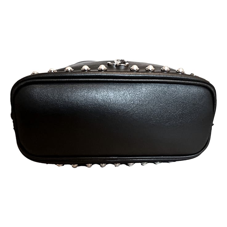 JIMMY CHOO MARCHELIN Vintage レザー バッグ シンチ M｜トープ レザー・バッグ｜ジミー チュウ