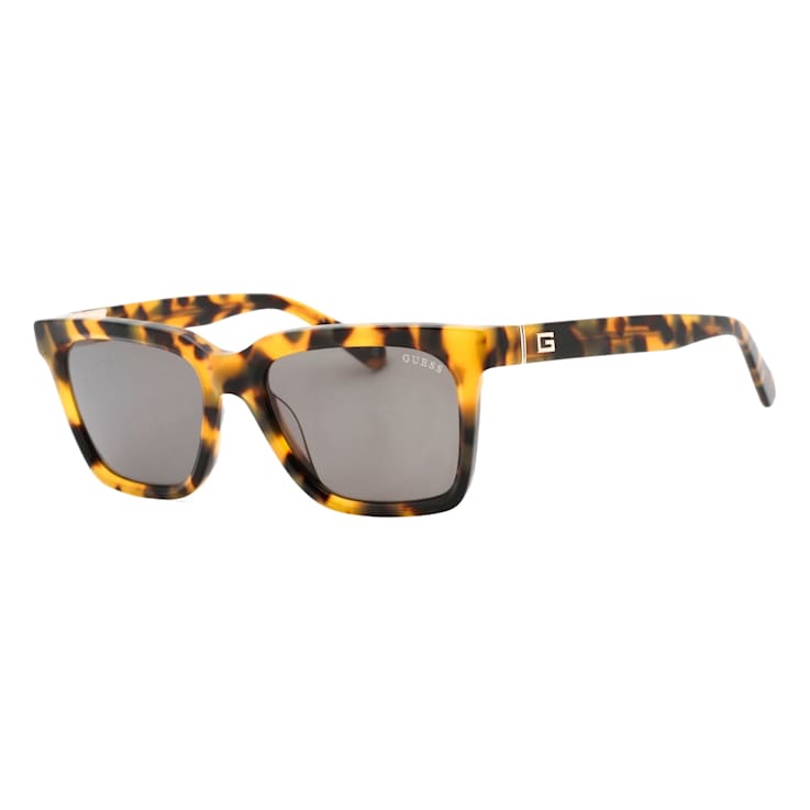 Guess Havana Frame / Green Gray Lenses Sunglasses