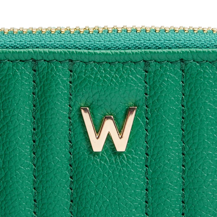 Mimi Green Laptop Zip + Handle