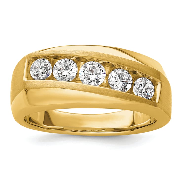 10K Lab Grown Diamond, SI1/SI2, G H I, Men's Ring 10K Lab Grown Diamond, SI1/SI2, G H I, Men's Ring