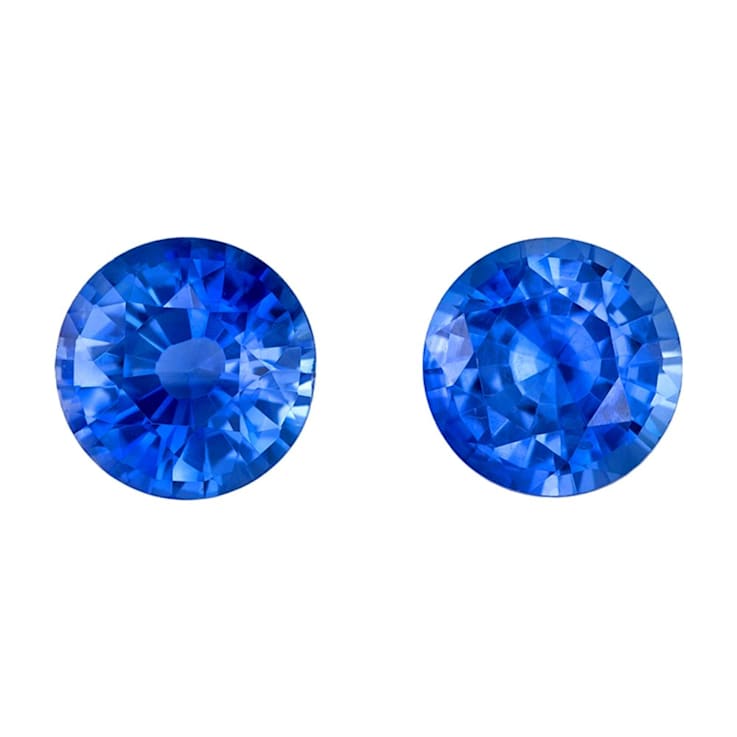 Sapphire 4.5mm Round Matched Pair 0.97ctw