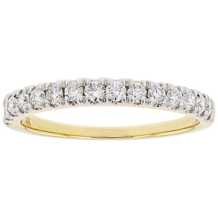 Lab-Grown Diamond Band Ring In 14K Gold 0.50ctw