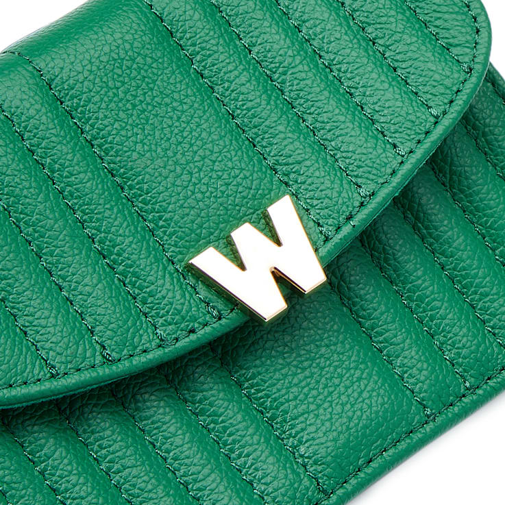 Mimi Green Mini Bag with Wristlet