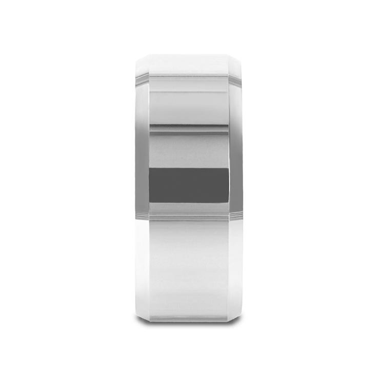 CORINTHIAN Beveled Tungsten Carbide Ring 10mm