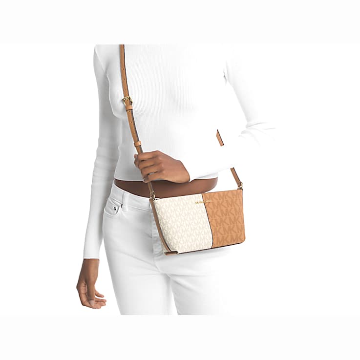 Michael Kors Jet Set Small Travel Crossbody Handbag in Deer Multi