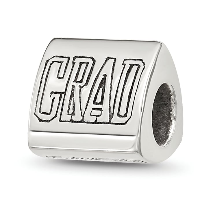 Sterling Silver Polished 2026 Graduation Bead