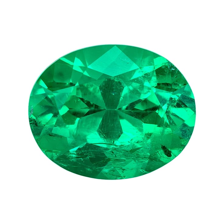 Colombian Colombian Emerald 8.04x6.5mm Oval 1.29ct