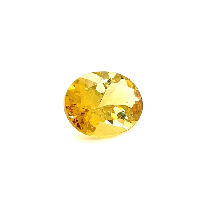 Canary Apatite 20x15mm Oval 15.96ct
