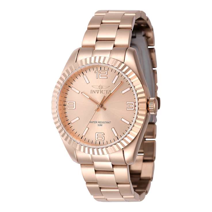 Invicta Specialty 36mm Rose Stainless Steel Quartz Watch